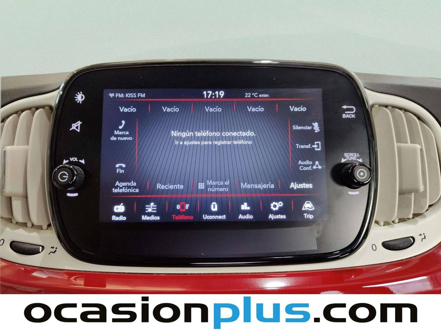 Equipamiento del Fiat 500 Fiat 500 1.0 Hybrid Dolcevita (70 CV)