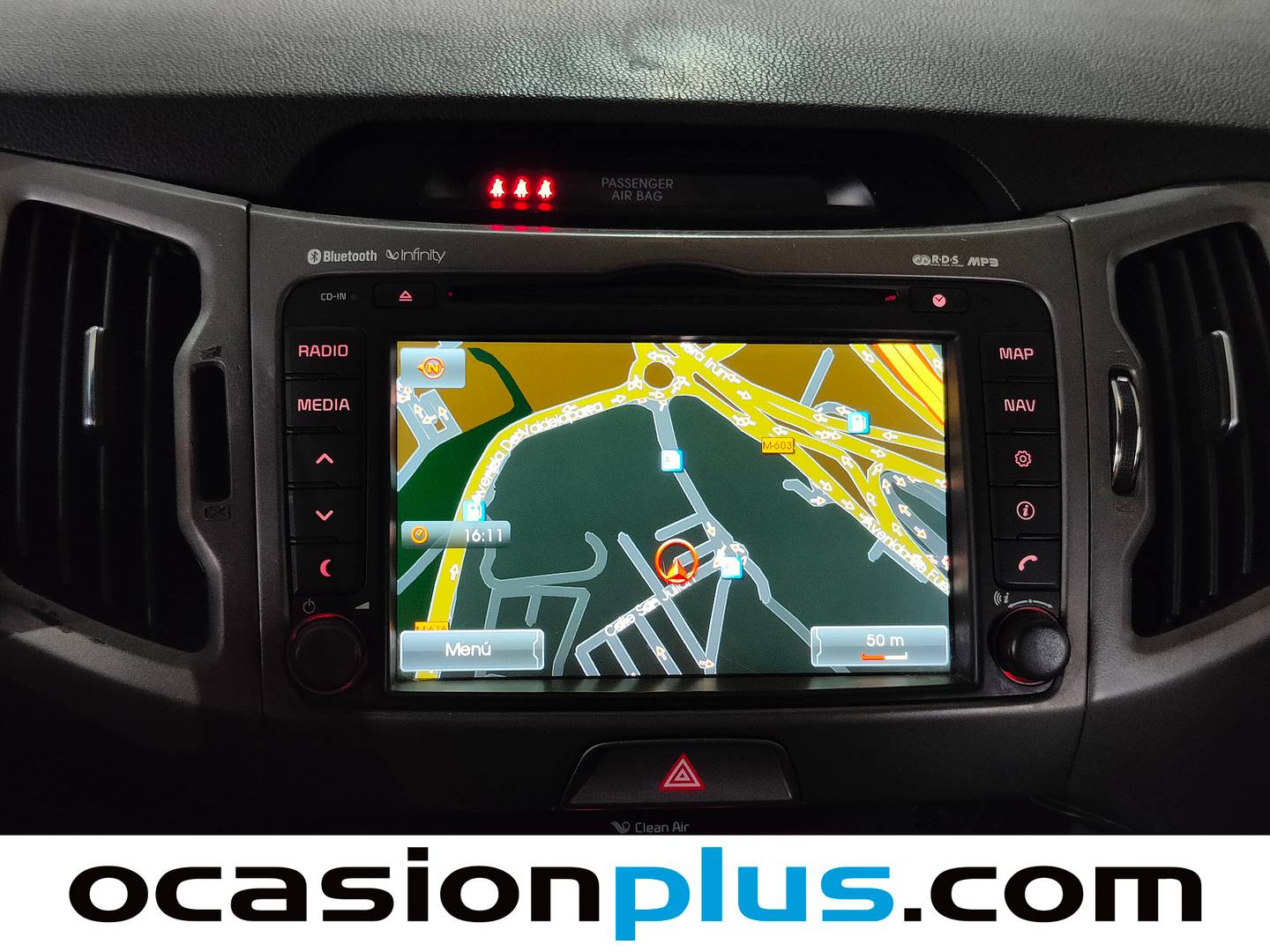Equipamiento del KIA Sportage KIA Sportage 1.6 GDI Drive 4x2 (135 CV)