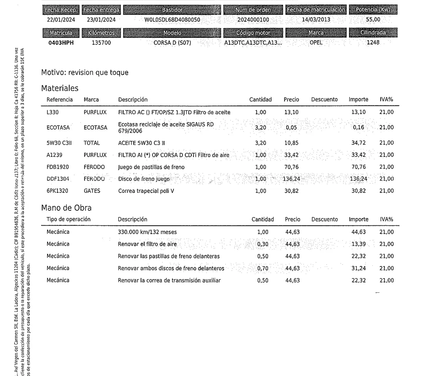 Foto Opel Corsa Opel Corsa 1.3 ecoFLEX Selective (75 CV)