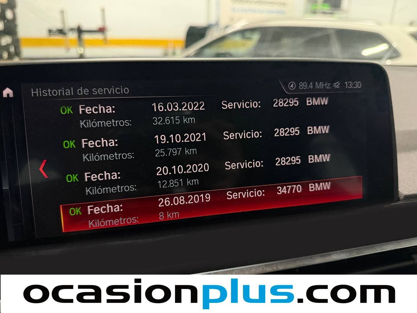 Foto del mantenimiento del BMW X4 BMW X4 xDrive20d (190 CV)