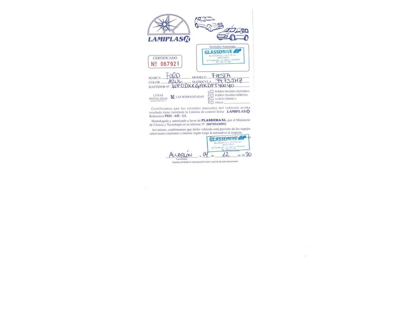Foto del mantenimiento del Ford Fiesta Ford Fiesta 1.0 EcoBoost S&S Titanium (100 CV)