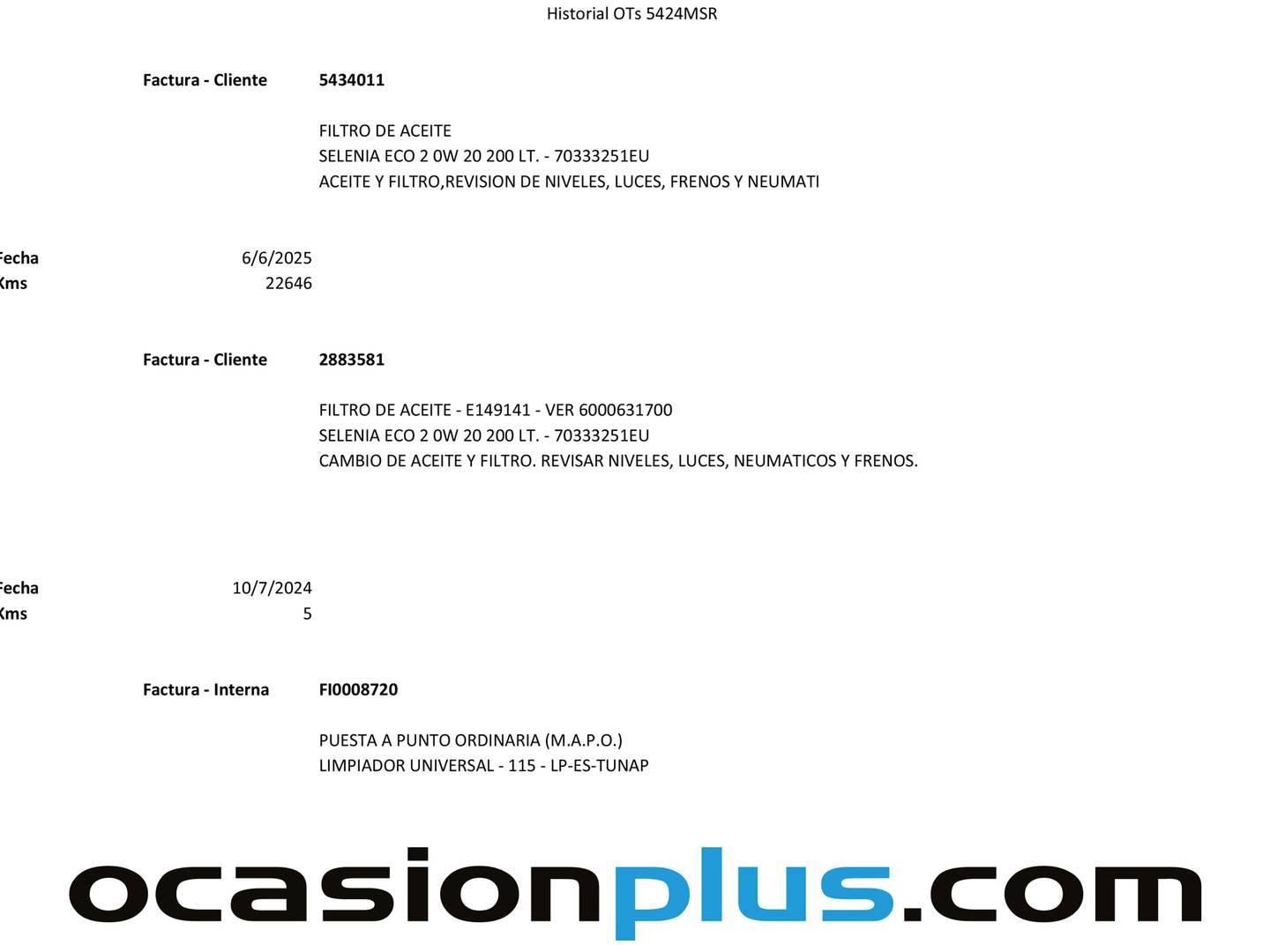 Foto del mantenimiento del Fiat 500 Fiat 500 1.0 Hybrid Dolcevita (70 CV)