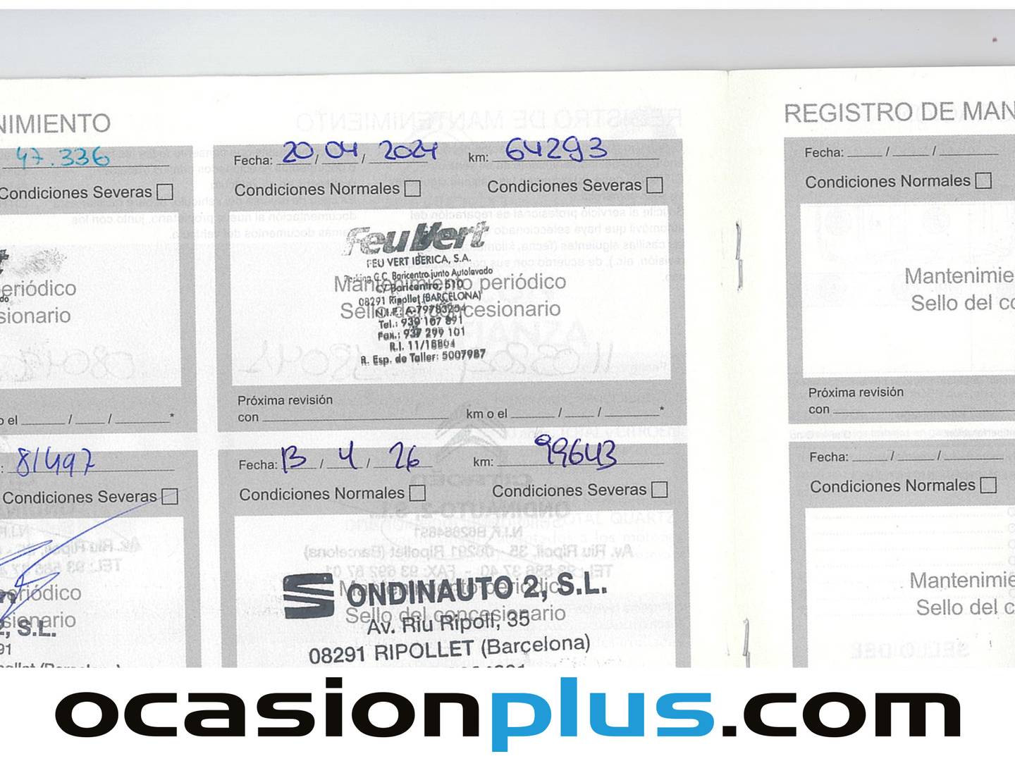 Foto del mantenimiento del Citroën C3 Citroën C3 PureTech 110 Feel EAT6 (110 CV)