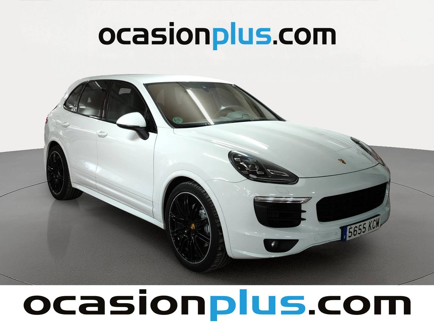 Foto delantera Porsche Cayenne Porsche Cayenne S Platinum Edition (420 CV) derecha