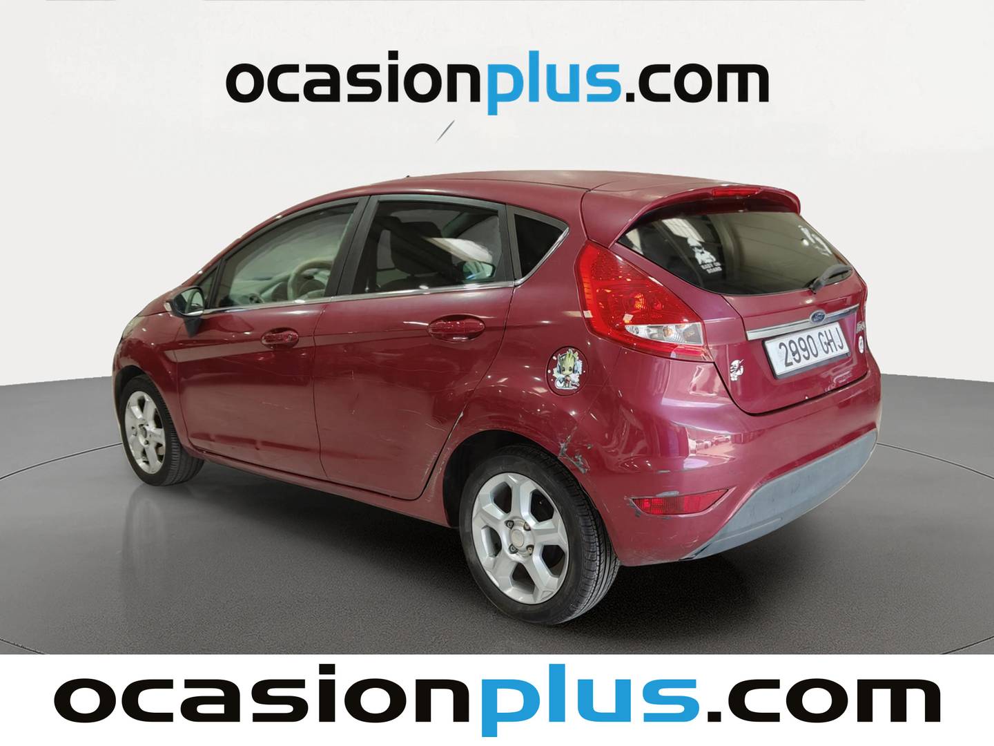 Foto trasera Ford Fiesta Ford Fiesta 1.4 Titanium (96 CV) derecha