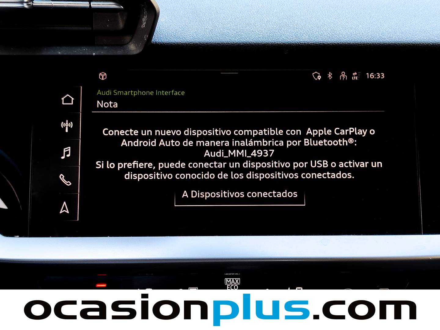 Equipamiento del Audi A3 Audi A3 Sportback S line 30 TDI (116 CV) S tronic