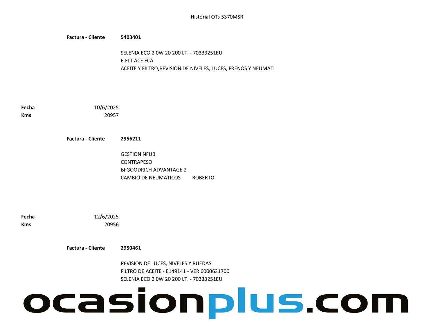 Foto del mantenimiento del Fiat 500 Fiat 500 1.0 Hybrid Dolcevita (70 CV)