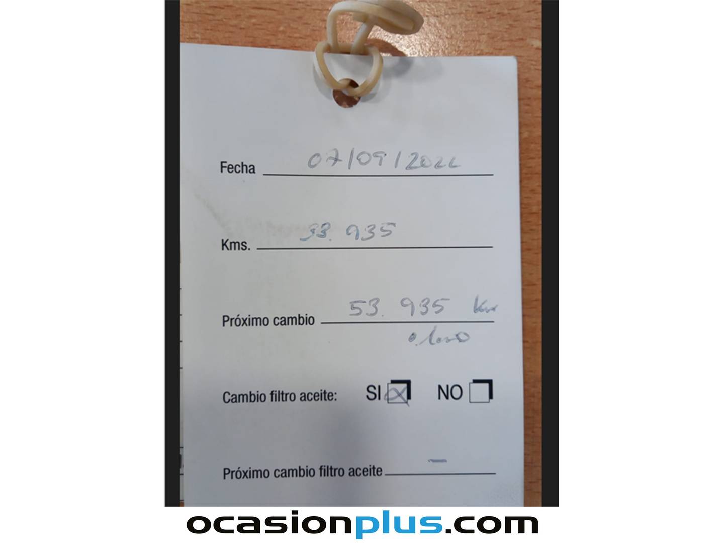 Foto del mantenimiento del Opel Corsa Opel Corsa 1.2 Turbo XHL GS-Line (100 CV)
