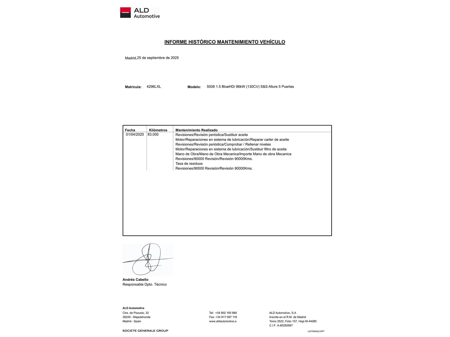 Certificado