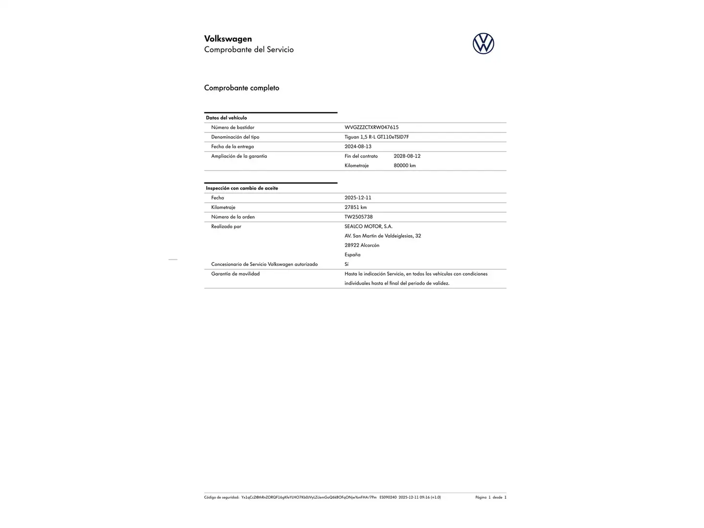 Foto Volkswagen Tiguan Volkswagen Tiguan R-Line 1.5 eTSI  (150 CV) DSG