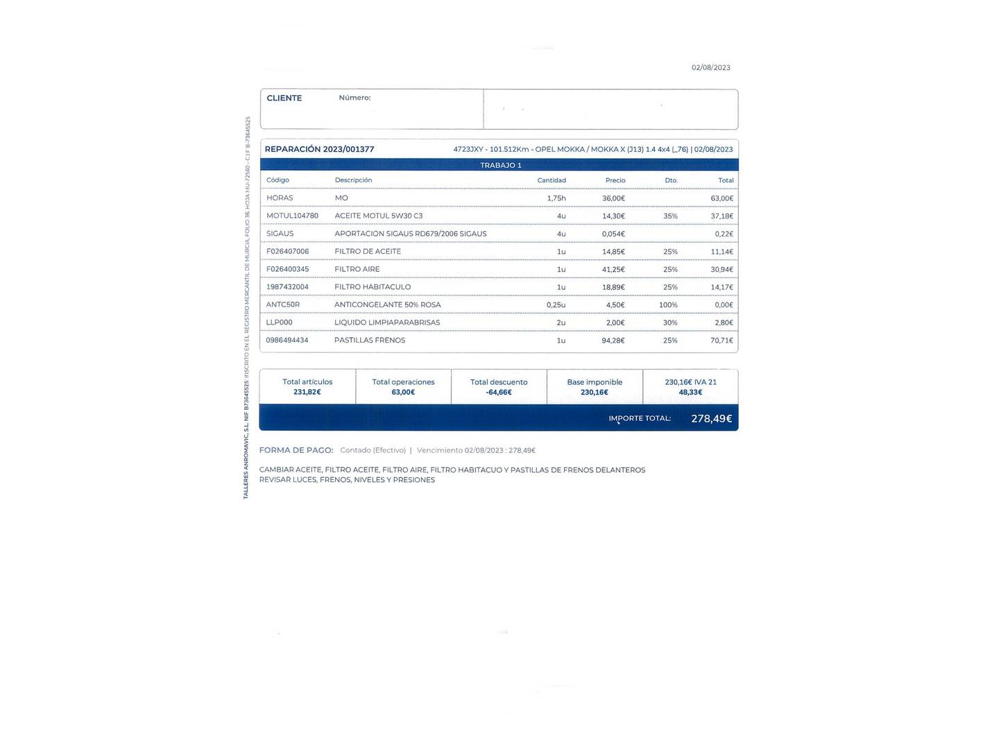 Foto Opel Mokka X Opel Mokka X 1.4 Turbo S&S Selective 4X2 (140 CV)