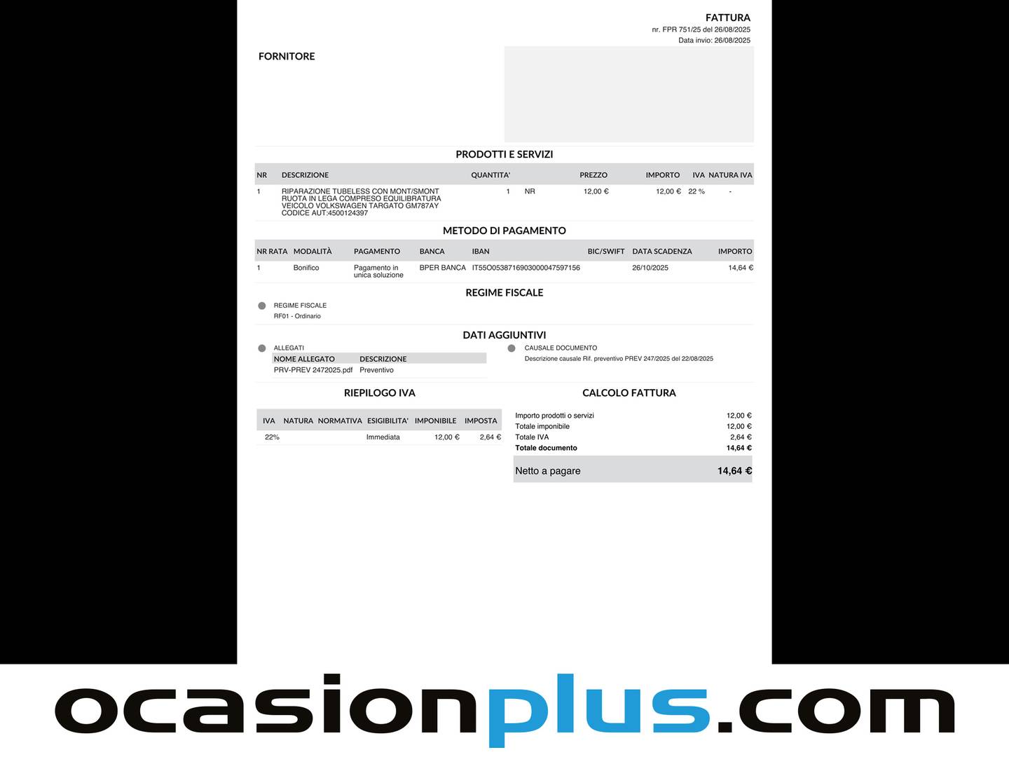 Foto del mantenimiento del Volkswagen Caddy Volkswagen Caddy Life 2.0 TDI (122 CV)