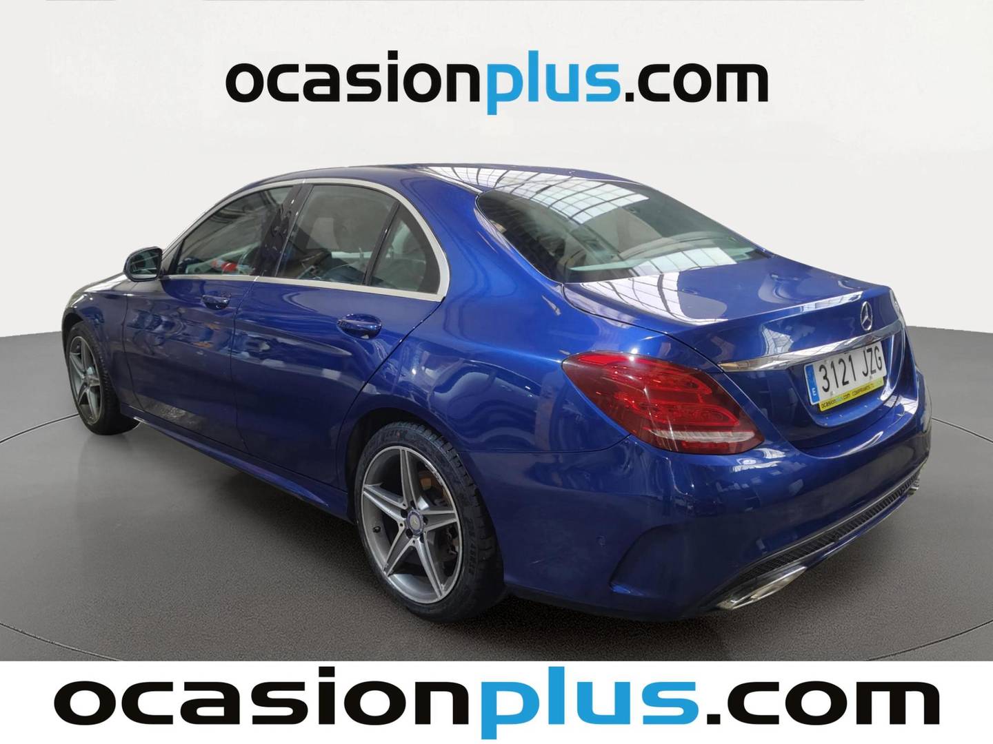 Foto trasera Mercedes Clase C Mercedes Clase C 220 d (170 CV) Paquete AMG izquierda
