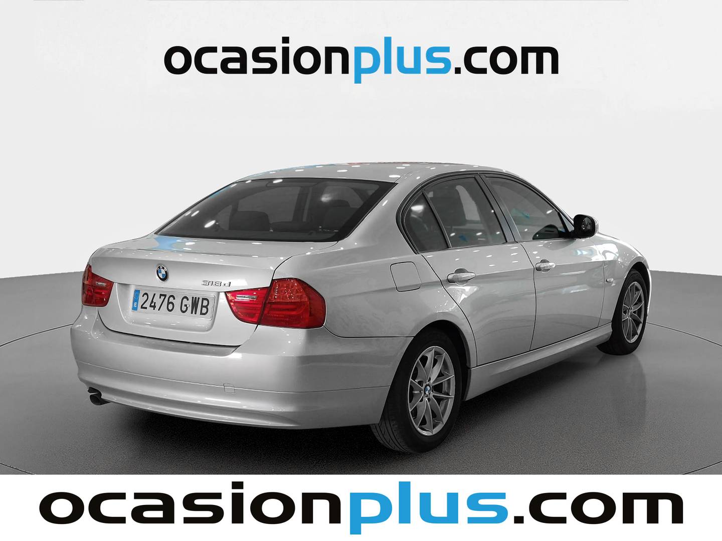 Foto trasera BMW Serie 3 BMW Serie 3 318d (143 CV) derecha
