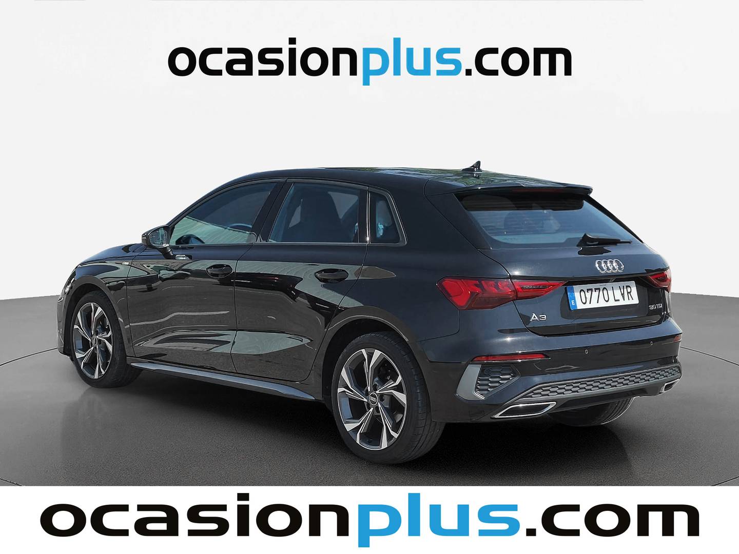 Foto trasera Audi A3 Audi A3 Sportback S line 30 TDI (116 CV) S tronic izquierda