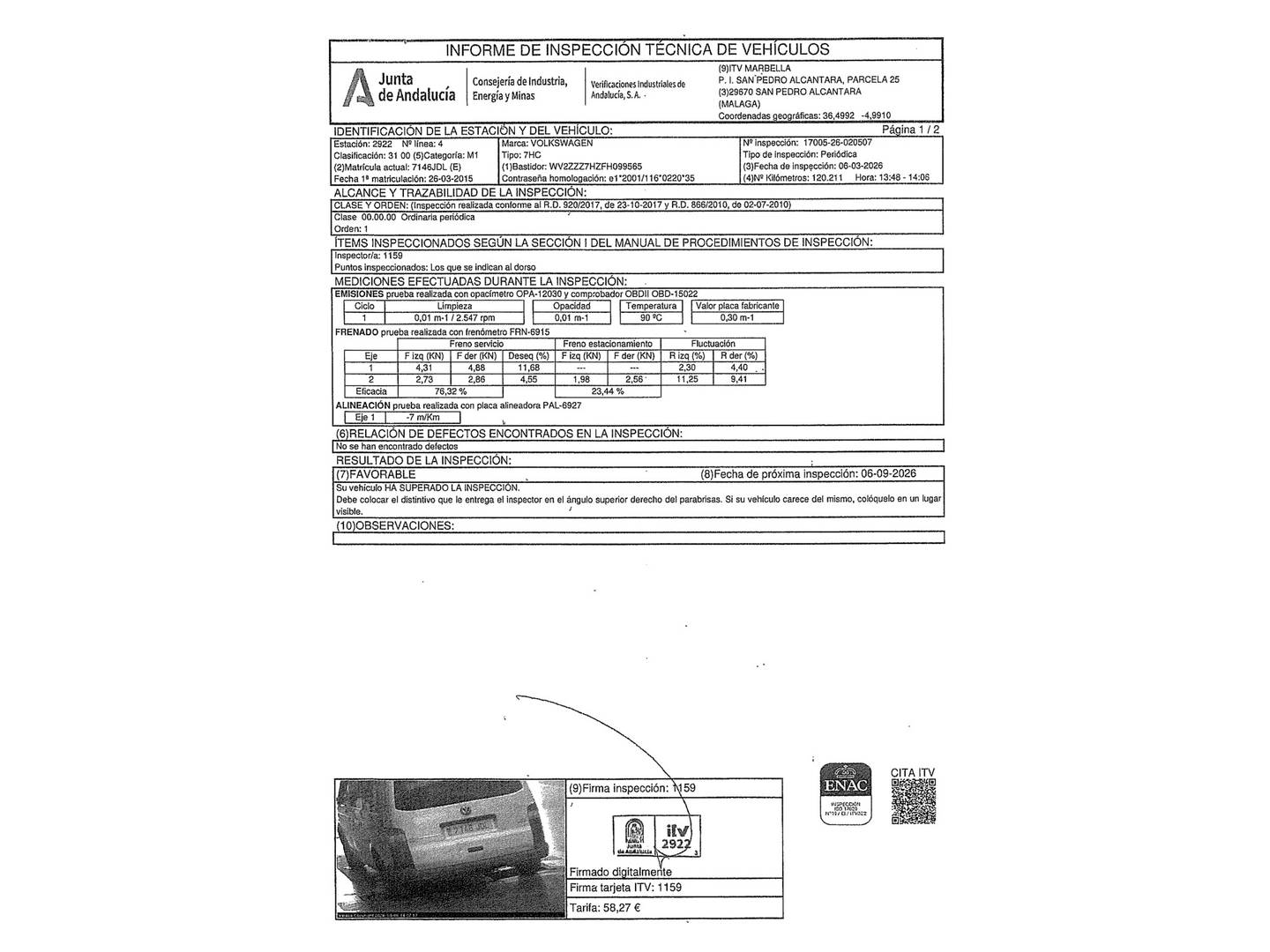 Volkswagen Transporter Volkswagen Transporter Kombi PRO Batalla Corta TN 2.0 TDI BMT (114 CV) de segunda mano