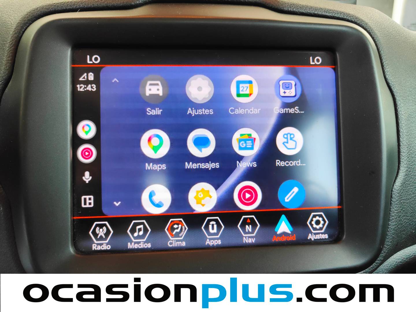 Equipamiento del Jeep Renegade Jeep Renegade 1.6 Multijet Limited 4x2 (130 CV)