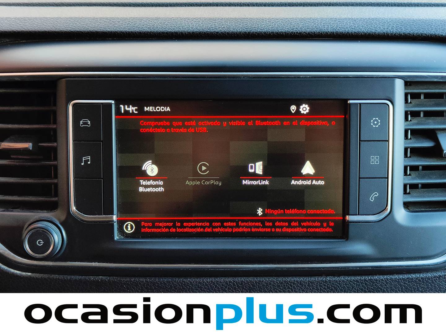 Equipamiento del Citroën Jumpy Citroen Jumpy BlueHDi 100 Talla XL (102 CV)