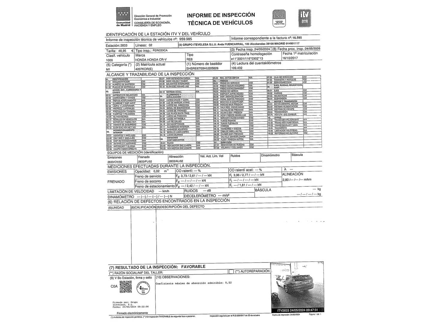 Honda CR-V Honda CR-V 1.6 I-DTEC 4x2 Lifest Nav (120 CV) de segunda mano