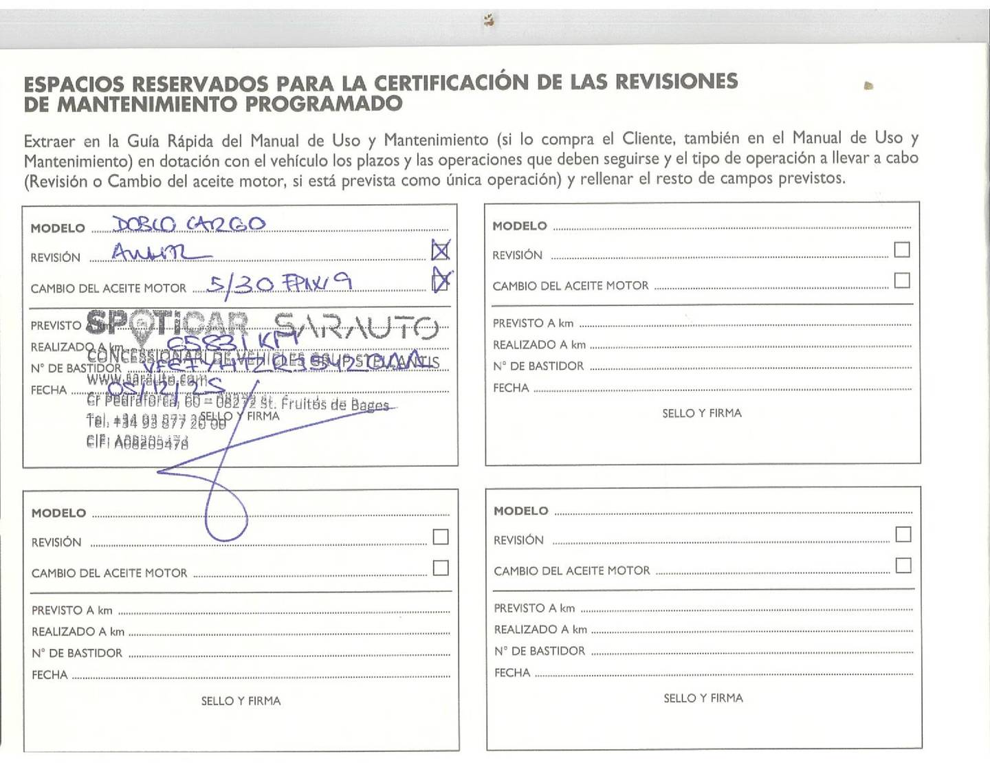 Foto del mantenimiento del Nissan QASHQAI Nissan Qashqai DIG-T 115 S&S Acenta 4x2 (115 CV)