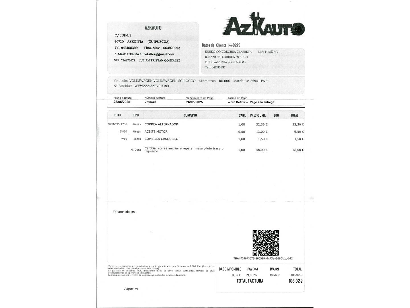 Foto Volkswagen Scirocco Volkswagen Scirocco by R-Line 1.4 TSI (122 CV)