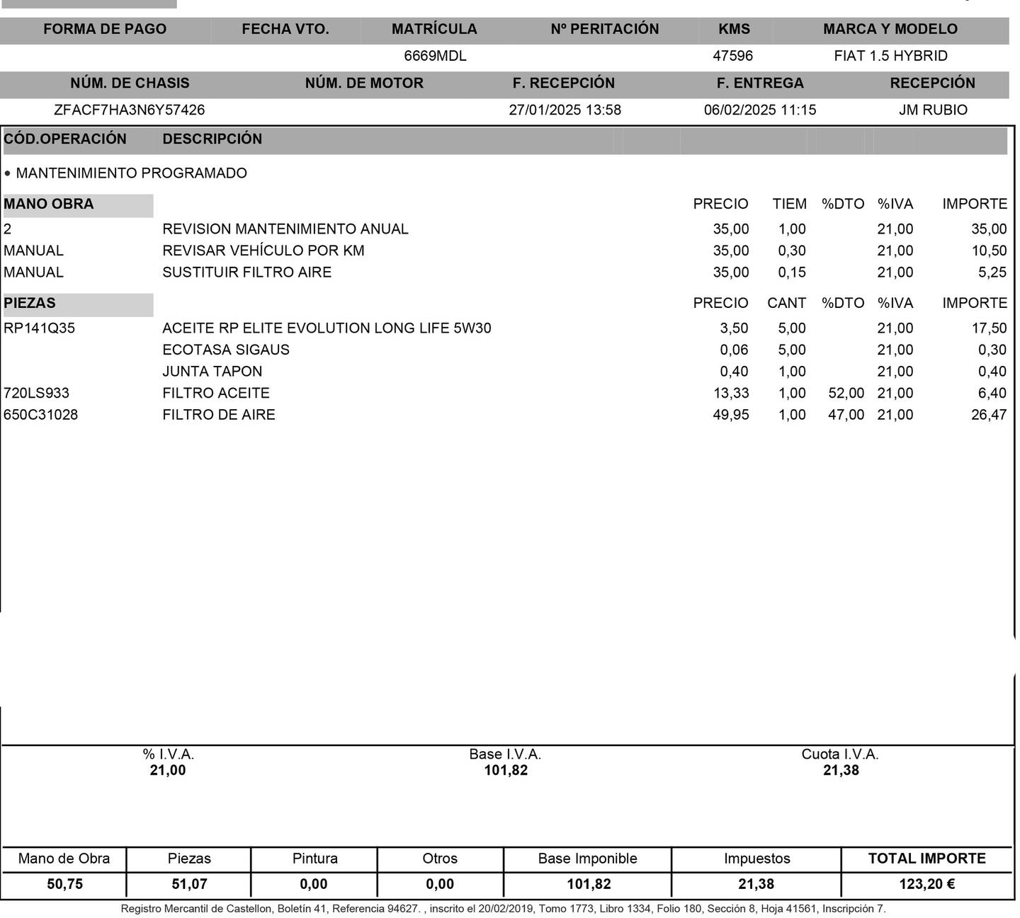 Foto Fiat Tipo Fiat Tipo 1.5 Hybrid Cross DCT (130 CV)