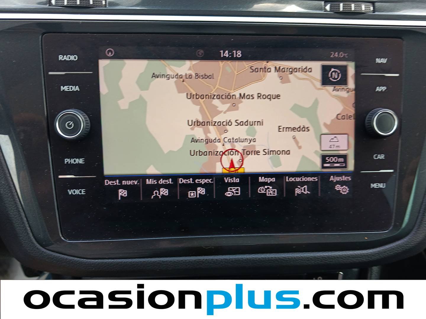 Equipamiento del Volkswagen Tiguan Volkswagen Tiguan Tech&Go 1.4 TSI  (125 CV)