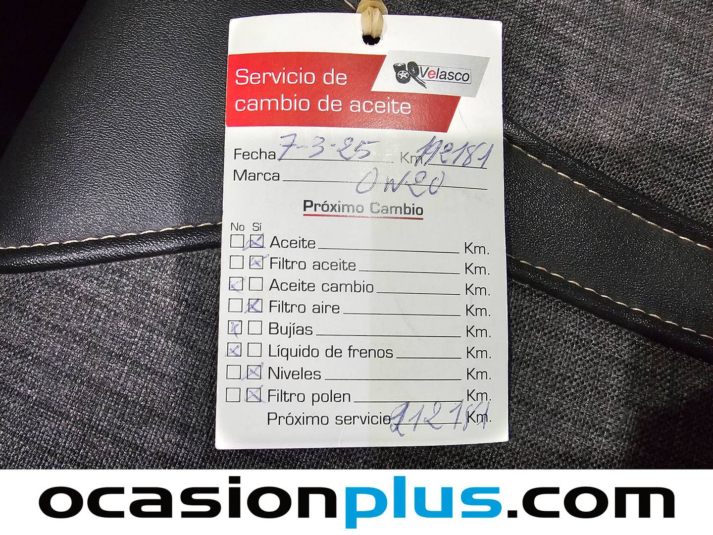 Foto del mantenimiento del Peugeot 3008 Peugeot 3008 PureTech 130 S&S GT Line  (130 CV)