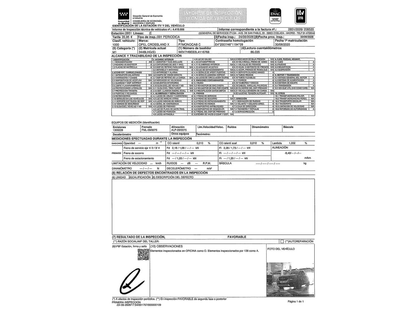 Opel Crossland X Opel Crossland X 1.2 S&S Innovation (130 CV) de segunda mano