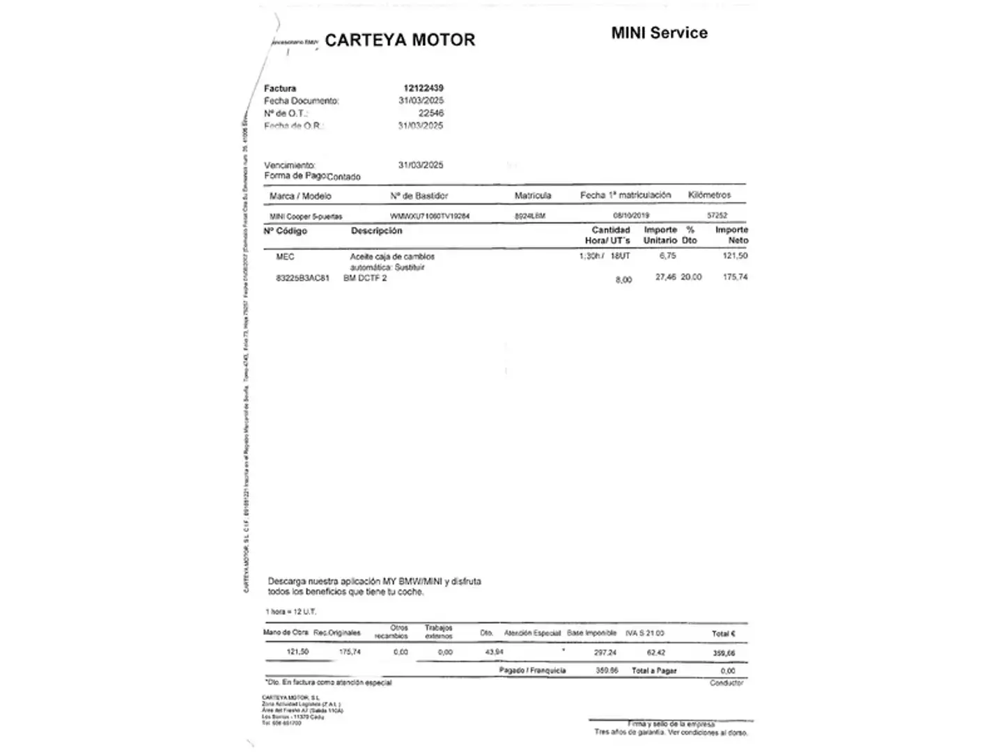 Foto Mini MINI MINI MINI 5 Puertas Cooper (136 CV)