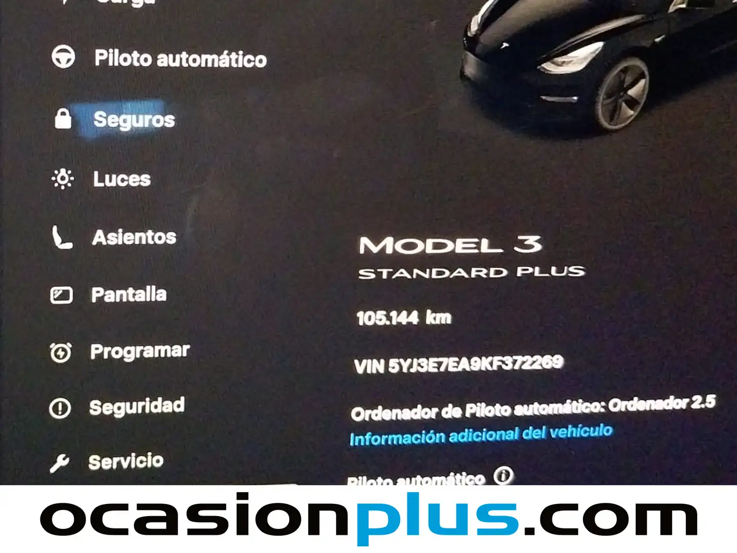 Foto Tesla Model 3 Tesla Model 3 Estándar Plus RWD (271 CV)