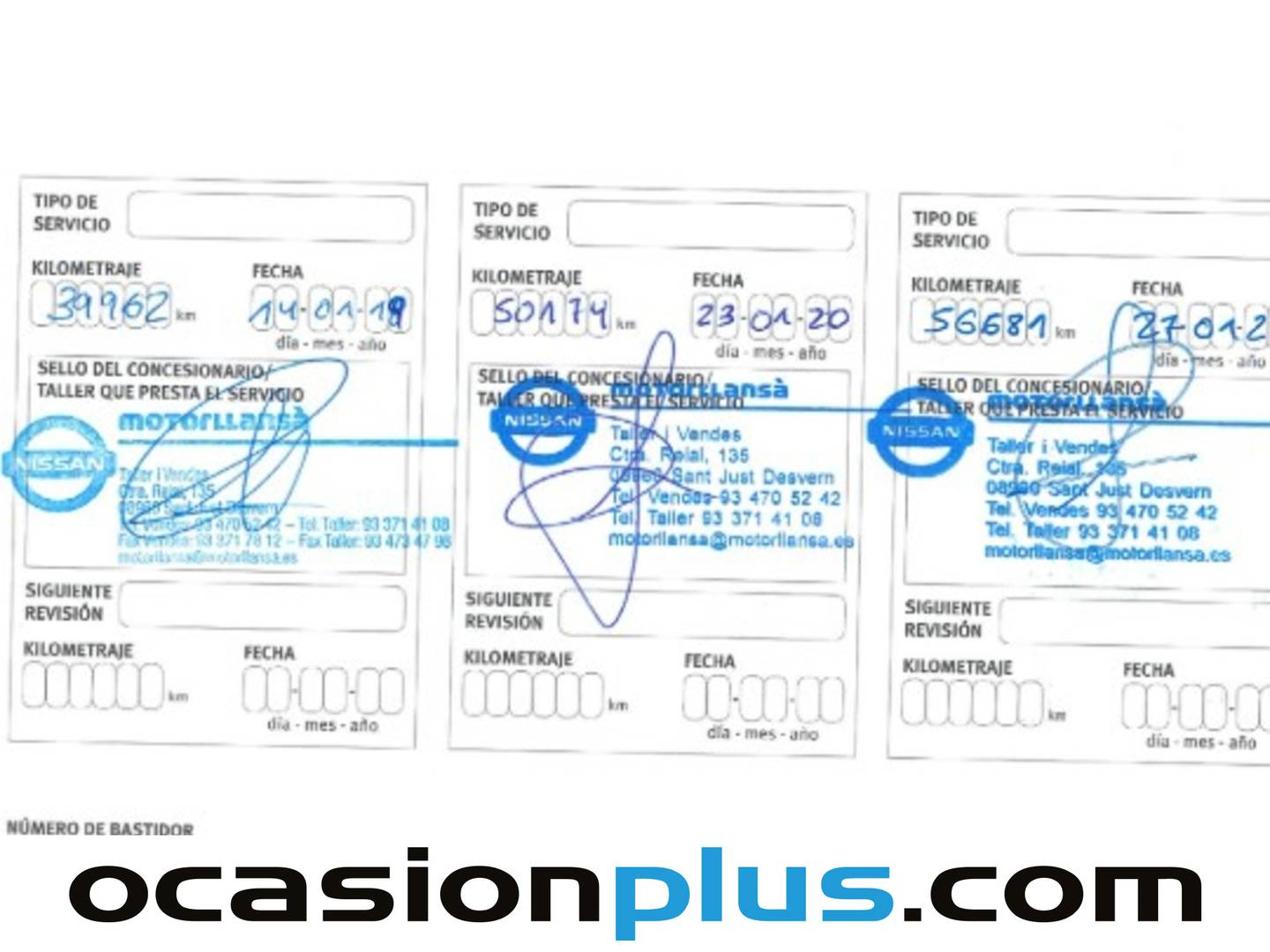 Foto del mantenimiento del Nissan X-TRAIL Nissan X-Trail dCi 130 360 (130 CV)