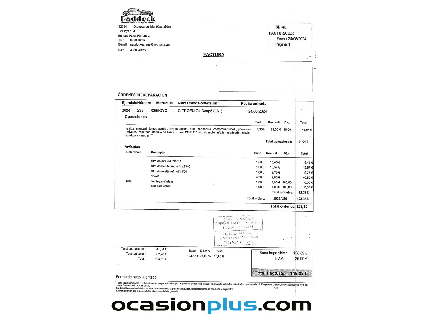 Foto Citroën C4 Citroen C4 1.4i 16v Cool  (88 CV)