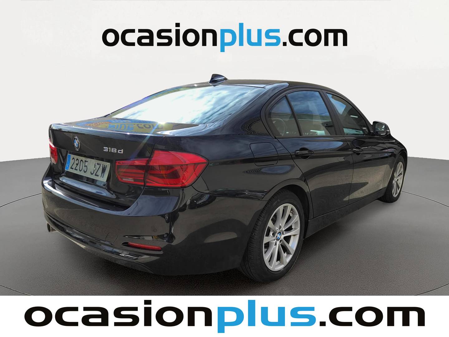 Foto trasera BMW Serie 3 BMW Serie 3 318d (150 CV) derecha