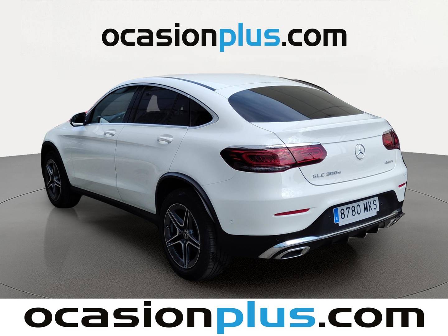 Foto trasera Mercedes GLC Coupé Mercedes GLC Coupé 300 e 4Matic Pack AMG (320 CV) izquierda