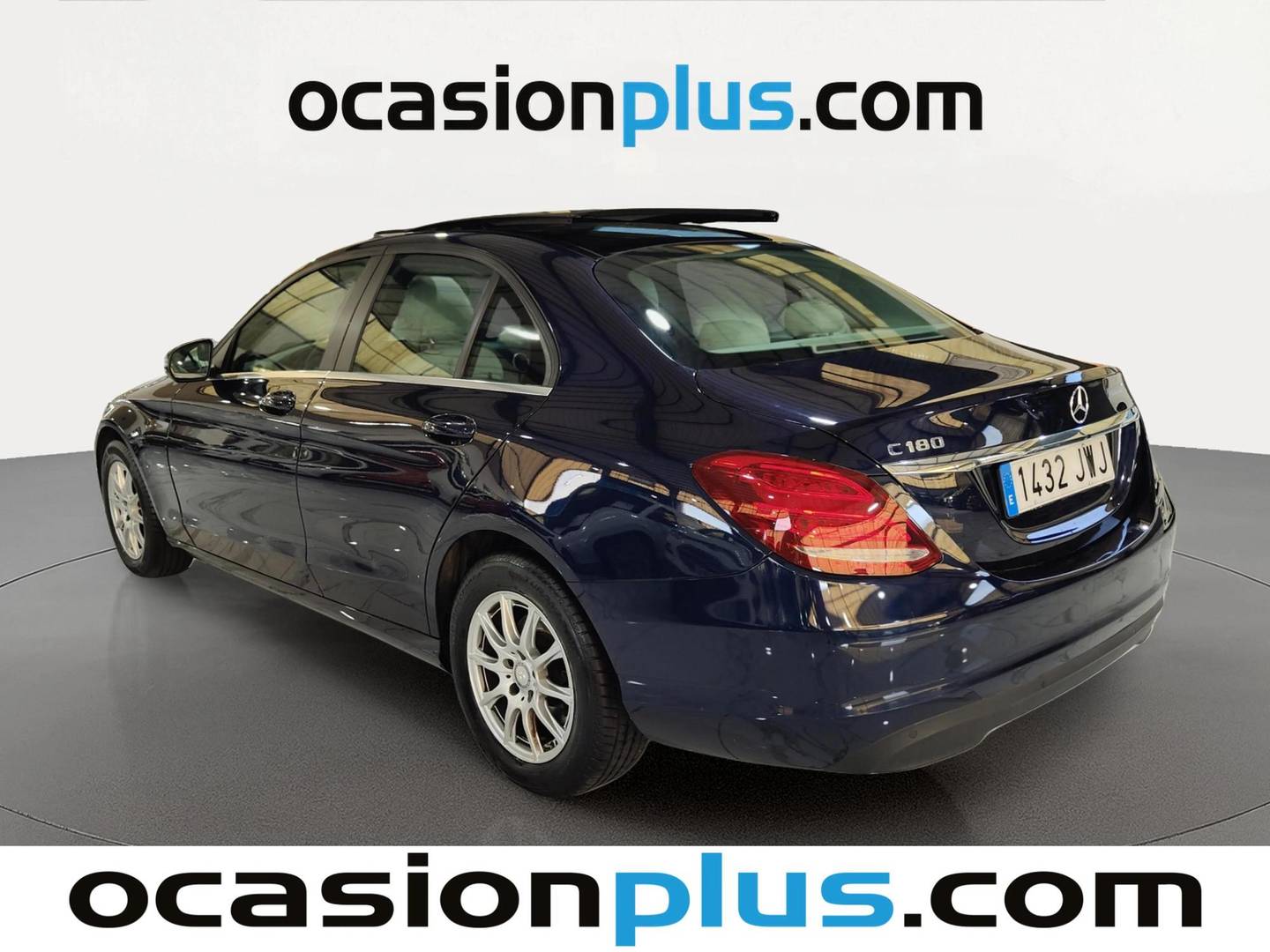 Foto trasera Mercedes Clase C Mercedes Clase C 180 (156 CV) izquierda