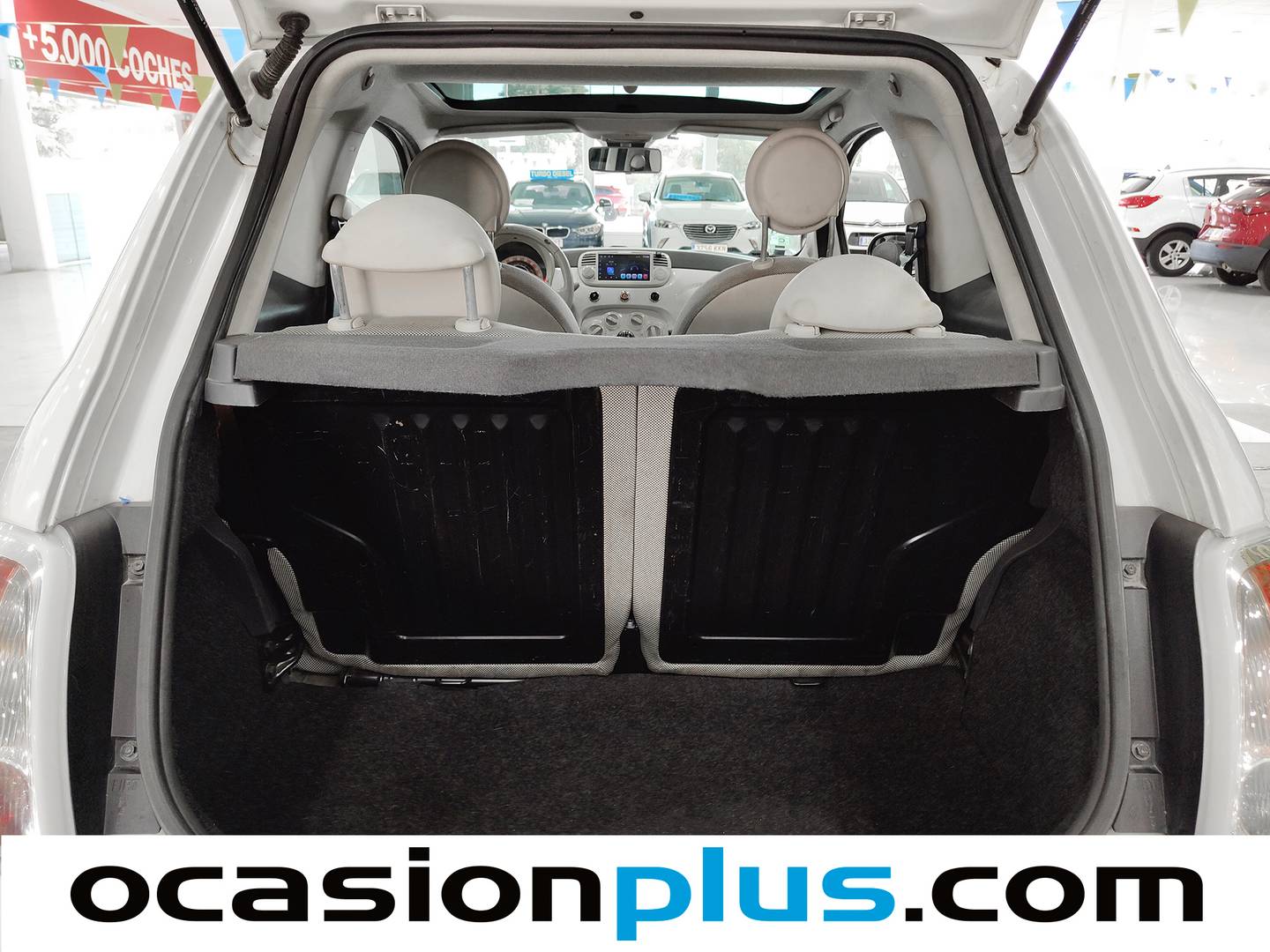 Fotos maletero Fiat 500 Fiat 500 1.2 8v Lounge (69 CV)