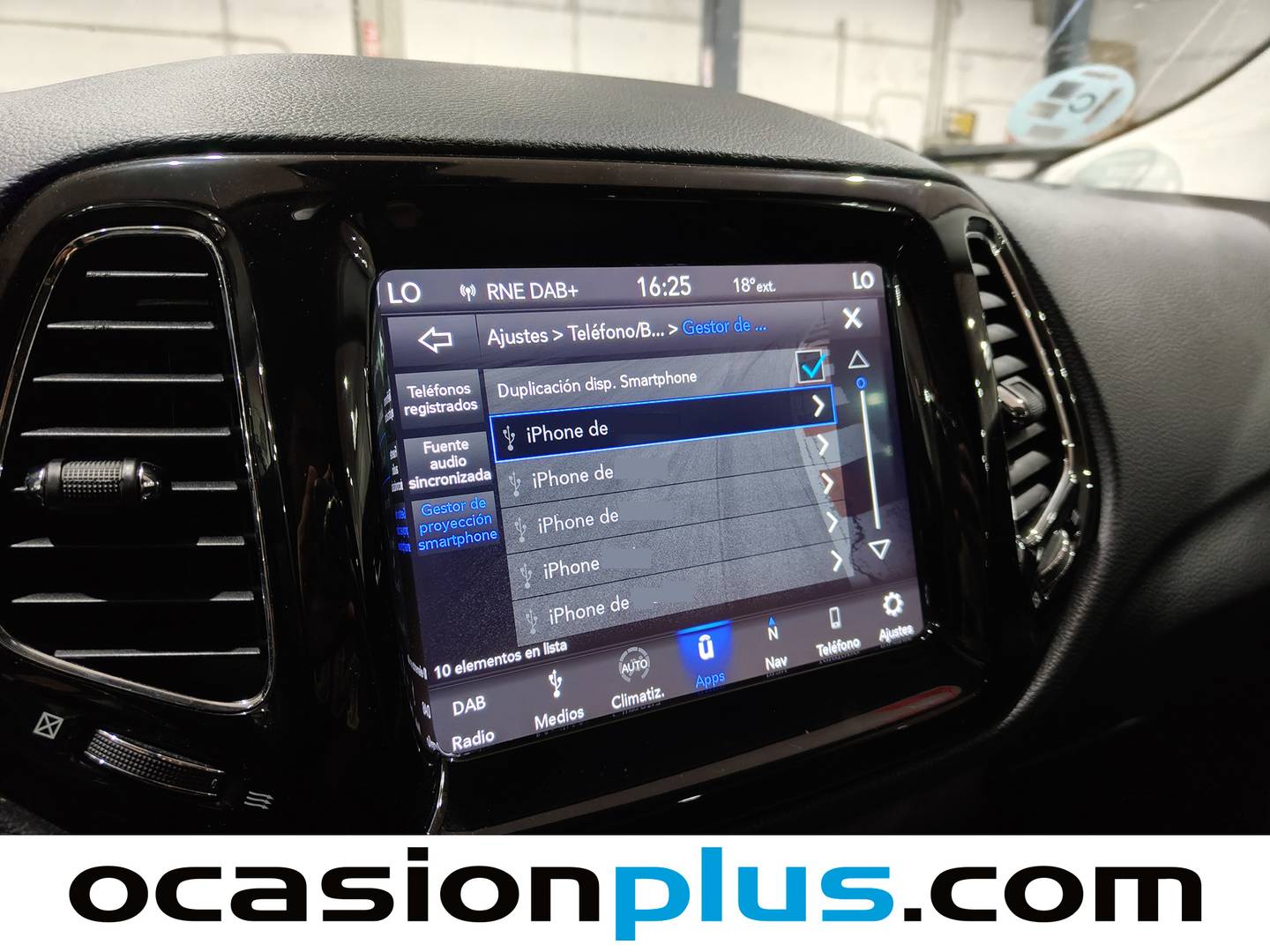 Equipamiento del Jeep Compass Jeep Compass 1.4 Multiair Limited 4x4 ATX (170 CV)