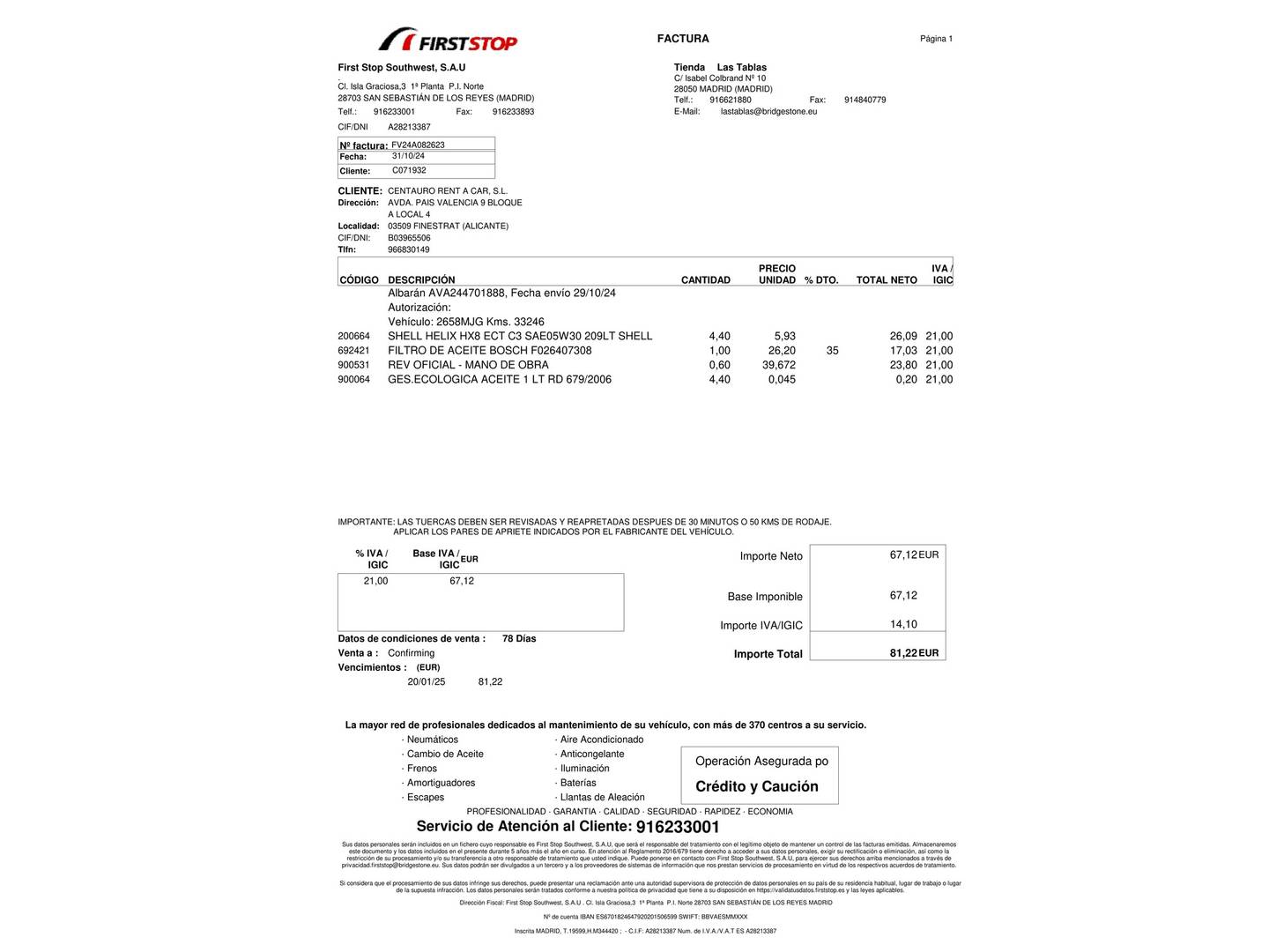 Foto del mantenimiento del KIA Ceed KIA Ceed 1.6 MHEV iMT Drive (136 CV)