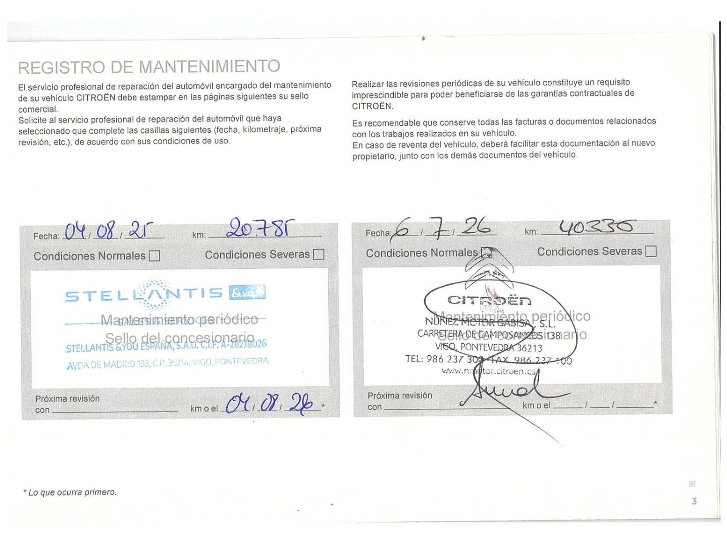 Foto del mantenimiento del Citroën C4 Citroën C4 Hybrid 136 e-DCS6 Max (136 CV)