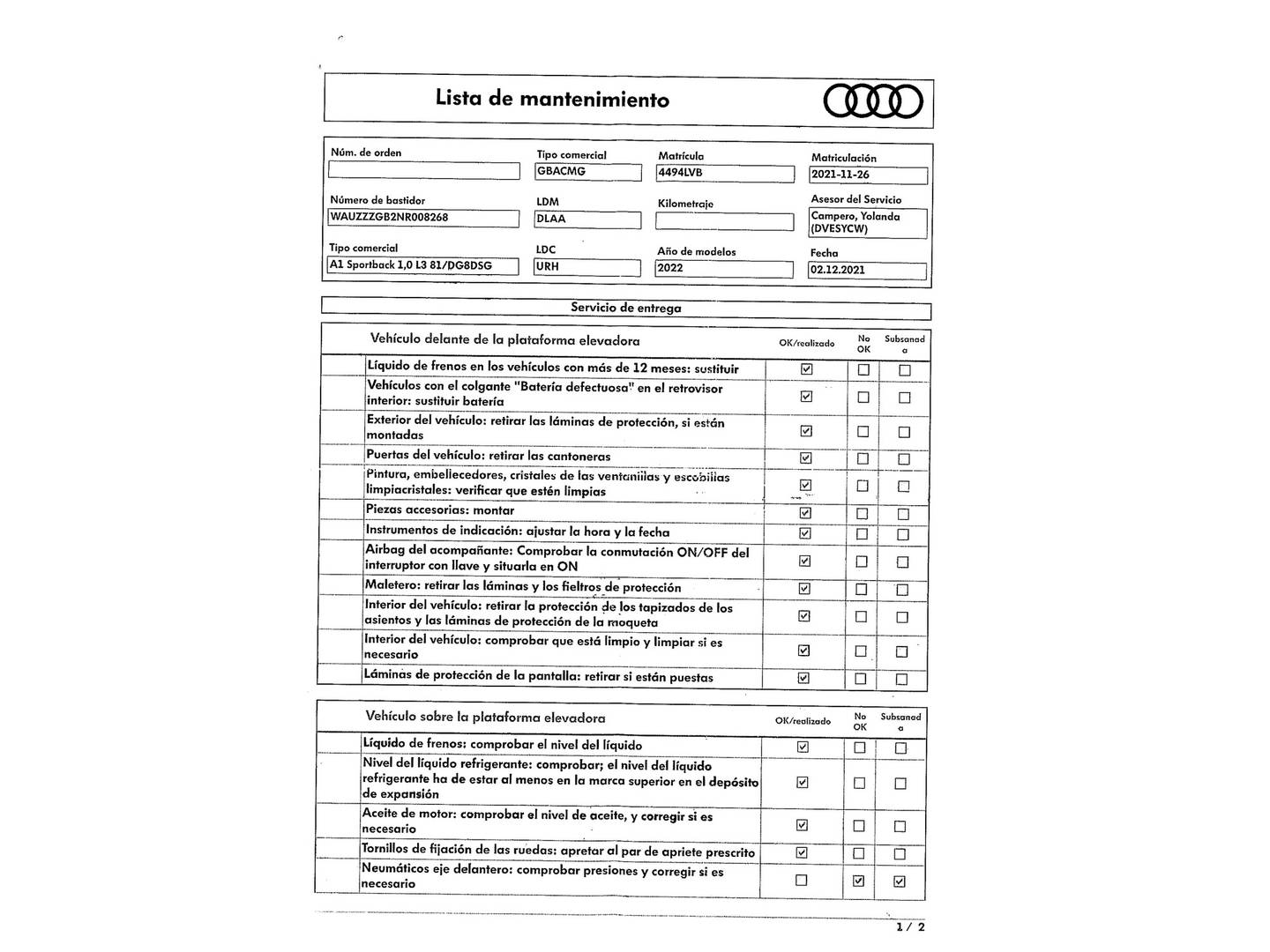 Foto Audi A1 Audi A1 Sportback Adrenalin edition 30 TFSI  (110 CV) S tronic Pack S-line