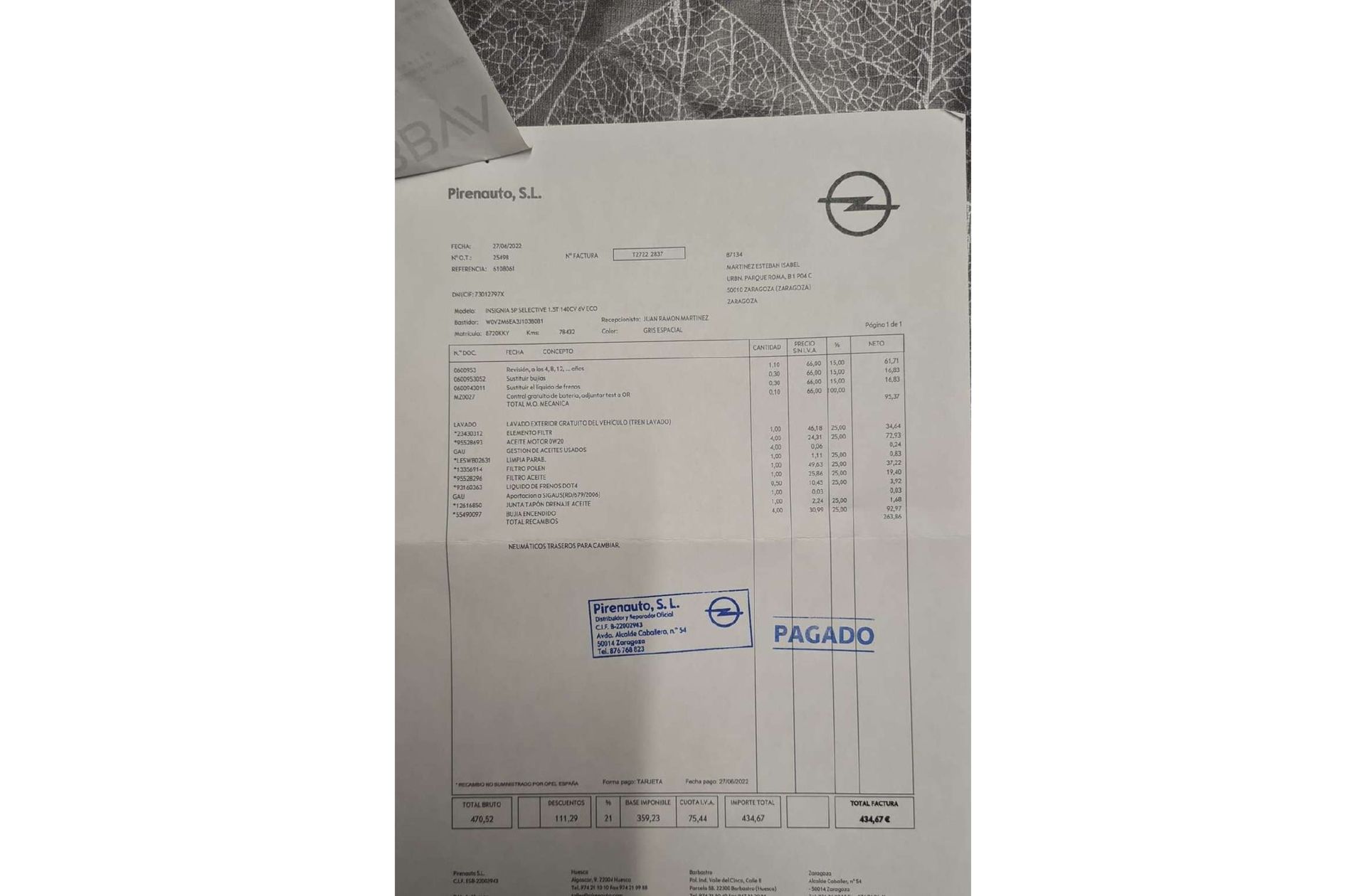 Opel Insignia GS 1.5 Turbo XFL ecoTEC Selective - foto 23