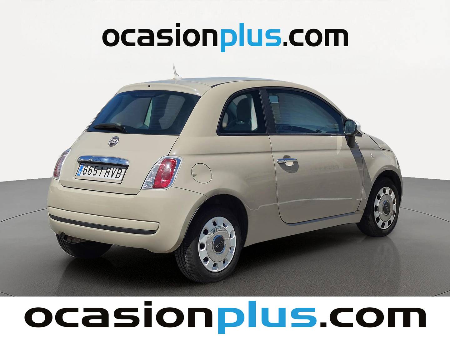 Foto trasera Fiat 500 Fiat 500 1.2 8v Color Therapy (69 CV) derecha