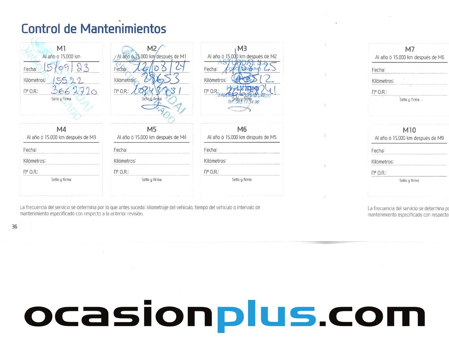 Foto del mantenimiento del Hyundai i30 Hyundai i30 1.5 TGDI 48V N-Line (160 CV)