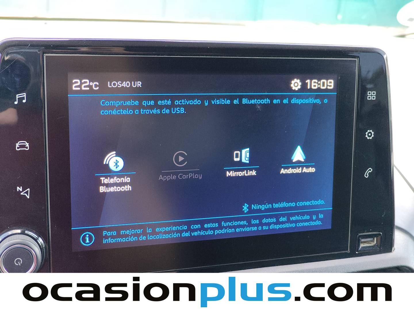 Equipamiento del Peugeot Rifter Peugeot Rifter BlueHDi 100 S&S Allure Standard (100 CV)