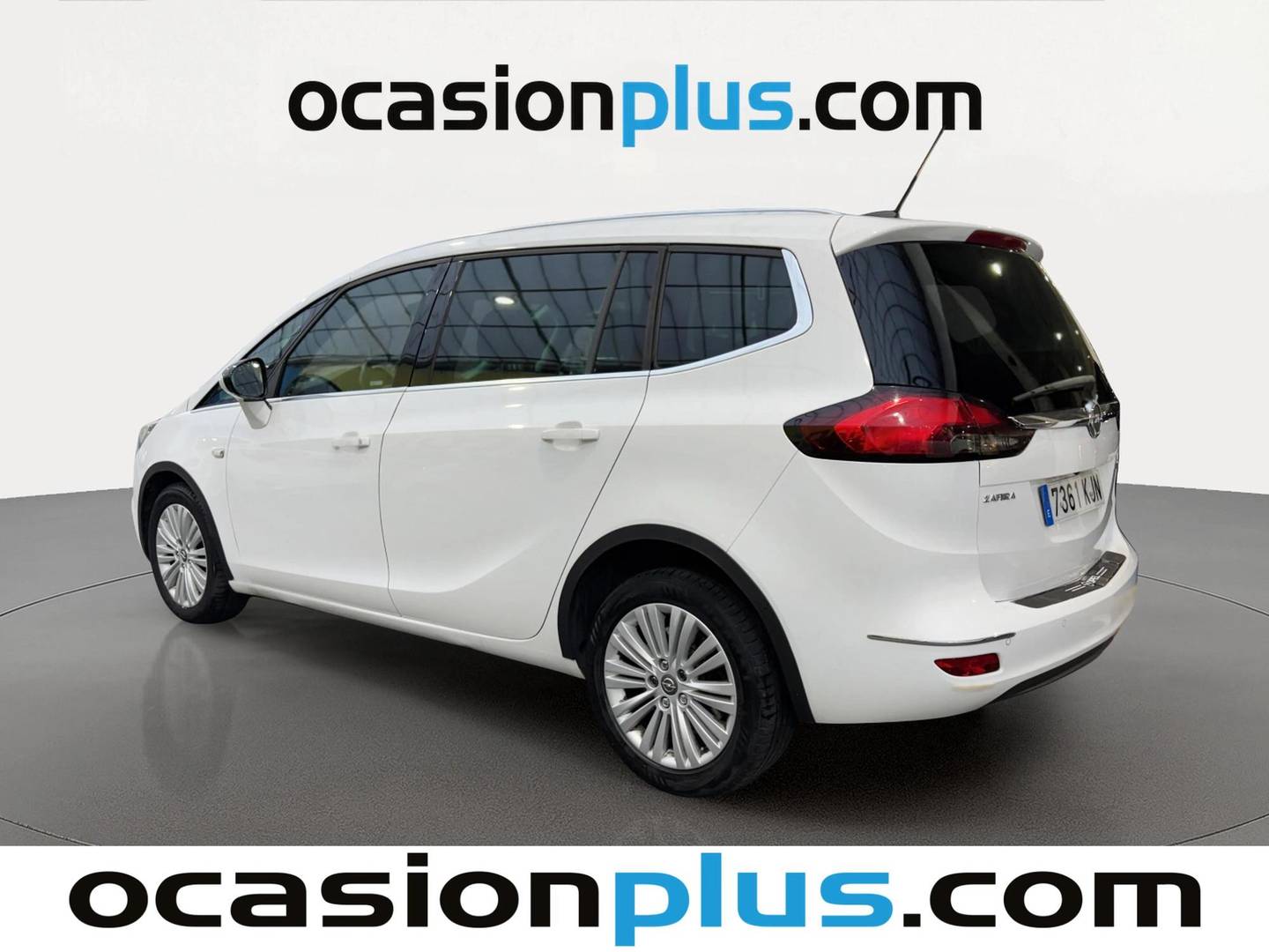 Foto trasera Opel Zafira Opel Zafira 1.4 Turbo GLP Selective (140 CV) izquierda