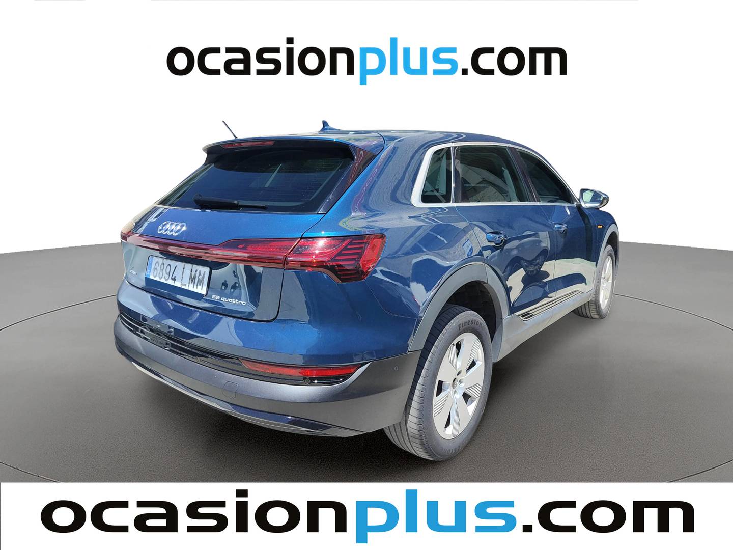 Foto trasera Audi e-tron Audi e-tron 55 Quattro (408 CV) izquierda