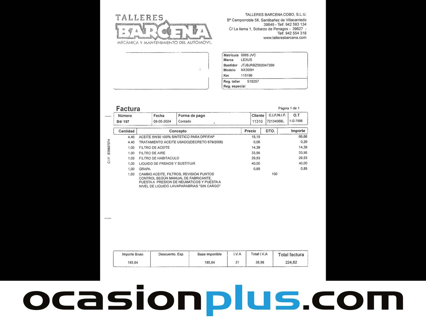 Foto Lexus NX Lexus NX 300h Executive Tecno 4WD (197 CV) GLP