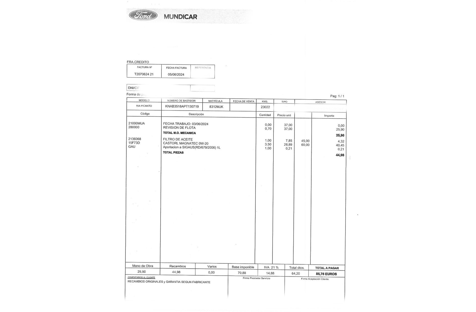 Kia Picanto 1.0 DPi Concept Pack Comfort - foto 18