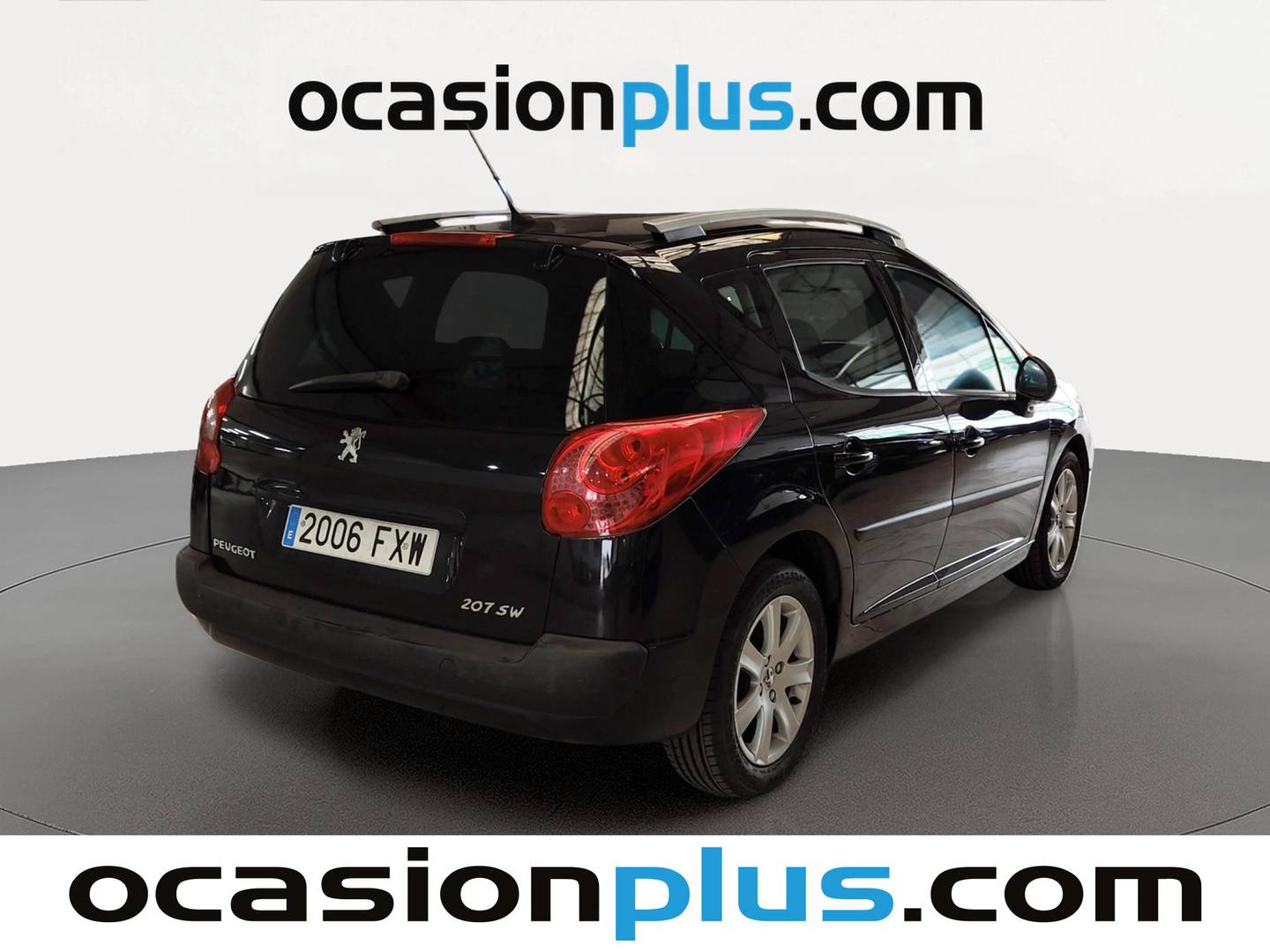 Foto trasera Peugeot 207 Peugeot 207 SW 1.6 HDI Sport (90 CV) izquierda